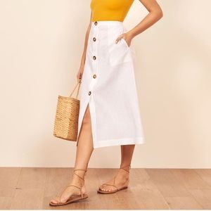 REFORMATION Highland Skirt NWT